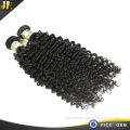 Thickness Natural Hair Weft 100% Human Hair Malaysian Curly Wave Hair